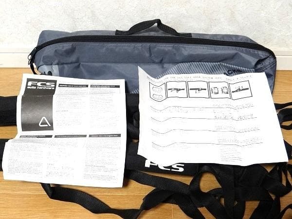 美品 FCS auto hardware サーフボードキャリア 説明書付き