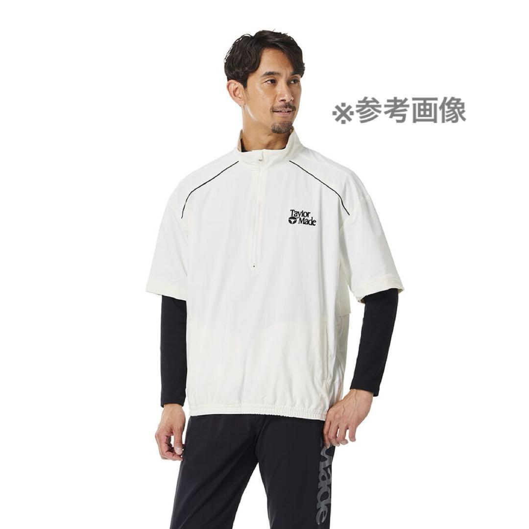 新品〈TaylorMade〉ユニセックス　ハーフジップジャケット　サイズXO