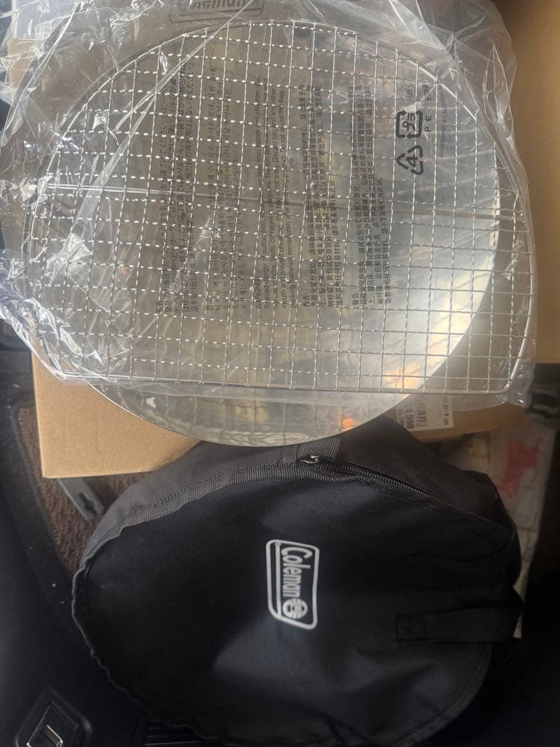 Coleman 焚き火台・墨消し・薪セット