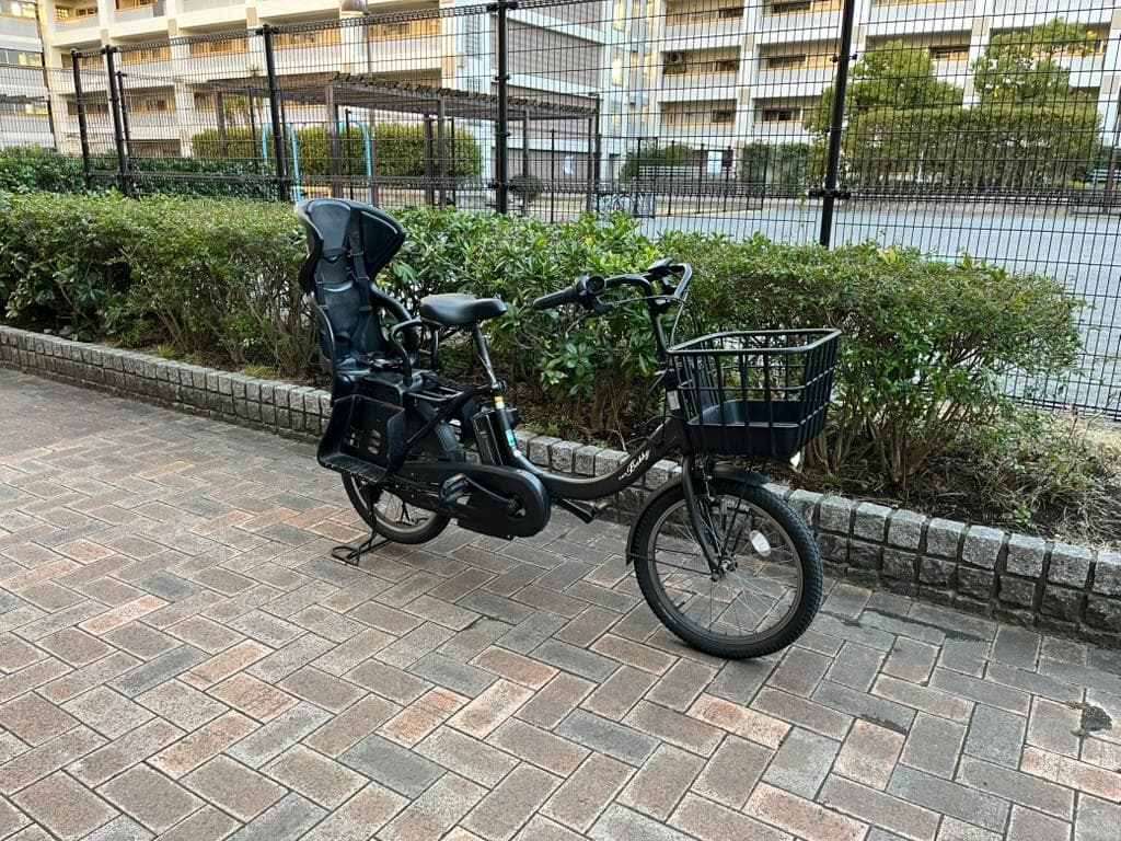 ＊＊東京/手渡し限定＊＊　ヤマハ パスバビー 黒　PA20BXLR 充電器付