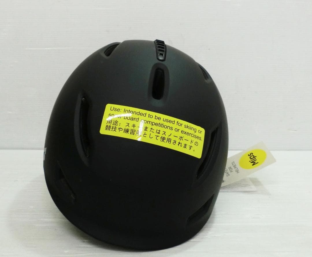 BLUESKY ブルースカイ大人用スノーへルメット MIPS ブラック M