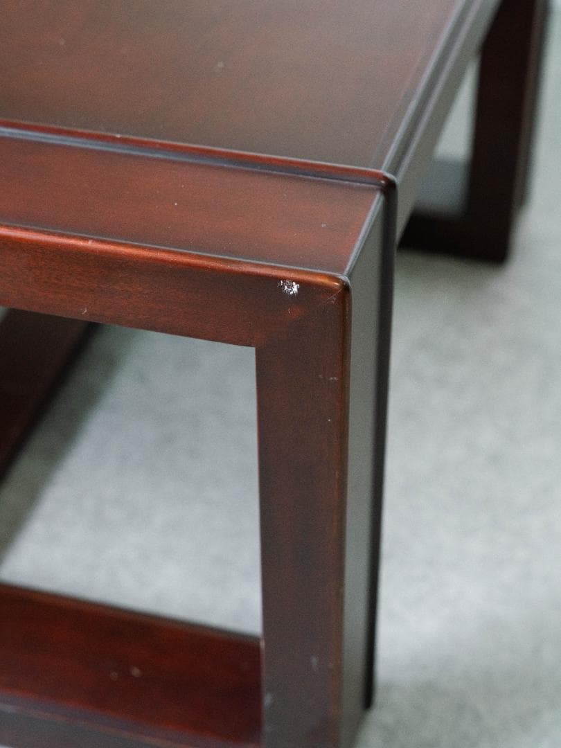 ヴィンテージ 木製 座卓 コーヒー ローテーブル 古家具 レトロモダン