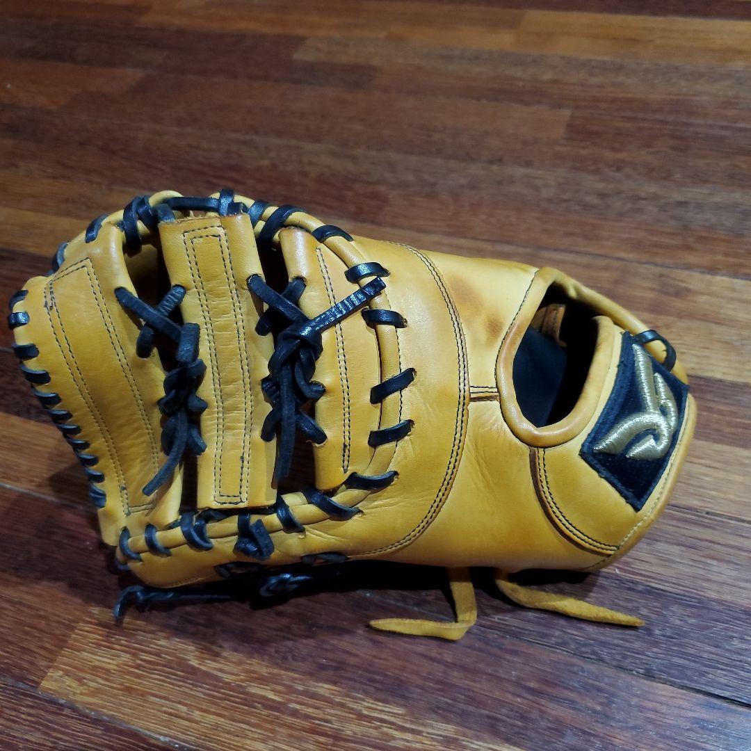 グロム ファーストミット 左利き 型付け済み