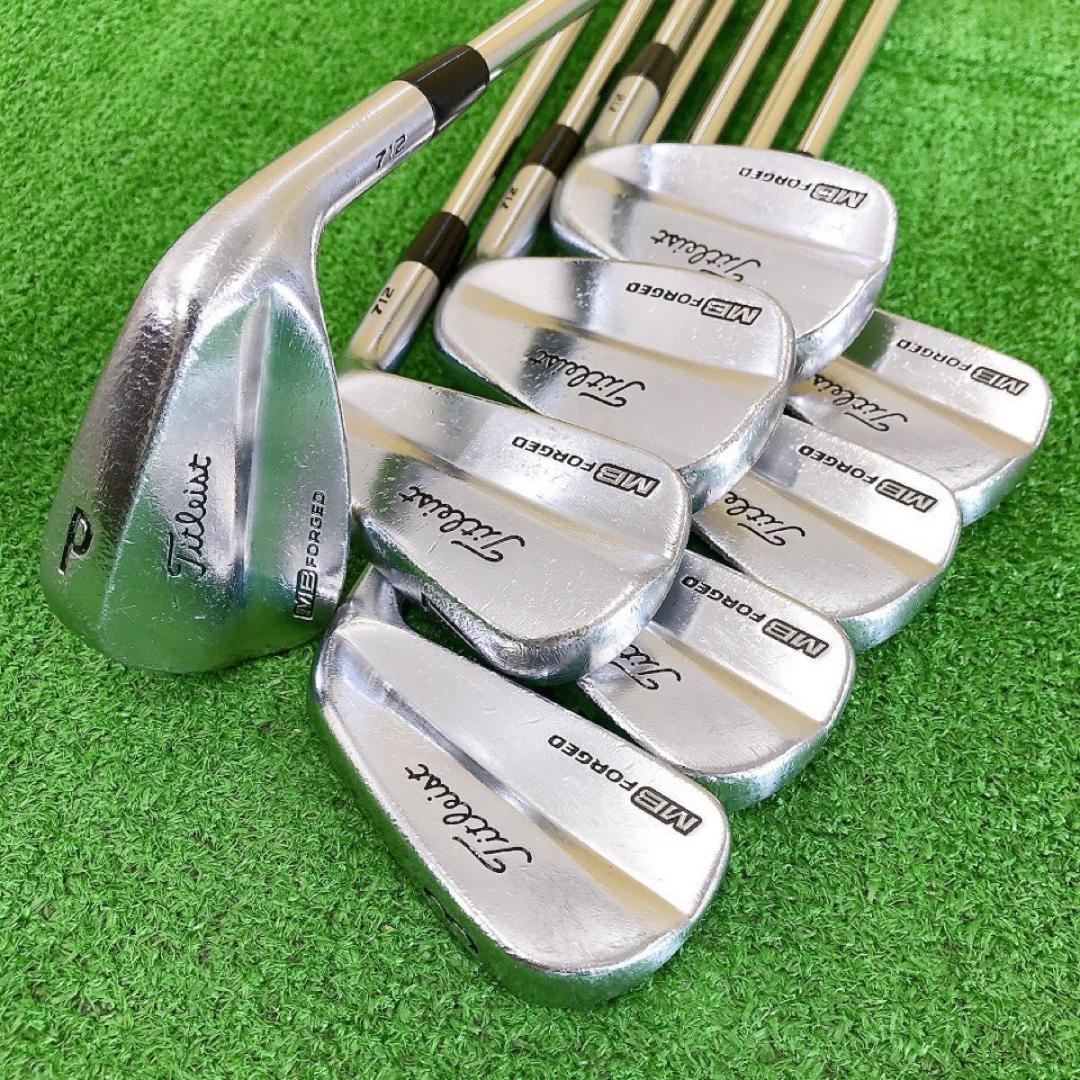 ソ37★タイトリスト 712MB 8本アイアンセット S400 Titleist