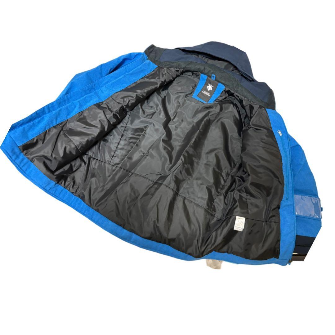 デサント　サイズO スキー　スノーボード ウェア　上下セット　ブルー　ネイビー