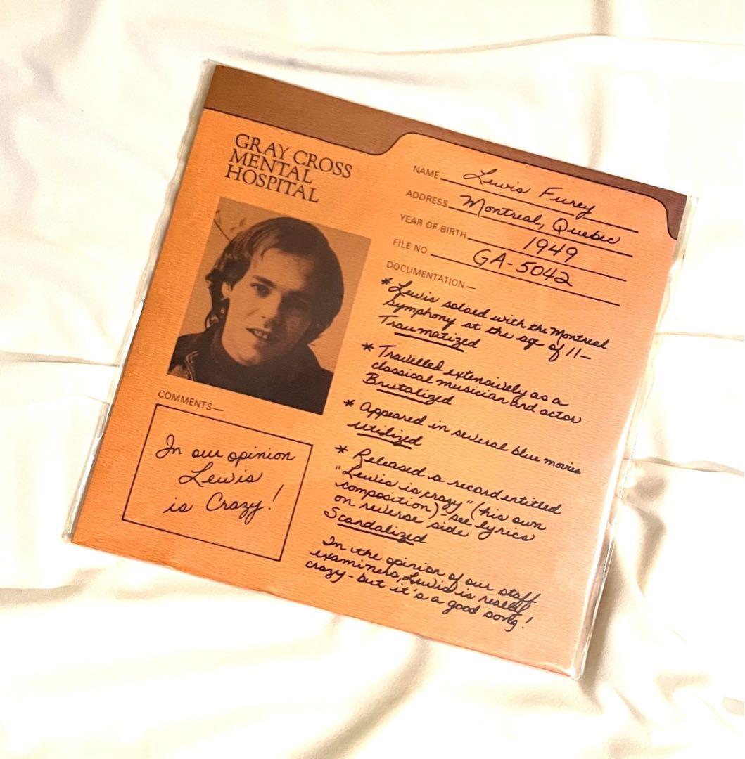 ルイス・フューレイ LEWIS FUREY 7インチ・シングル