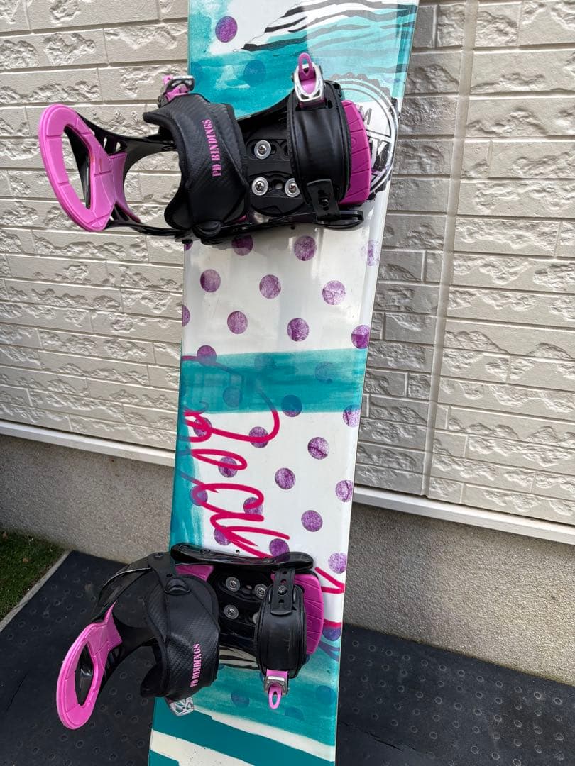 STELLA スノーボード ビンディング セット144cm レディース