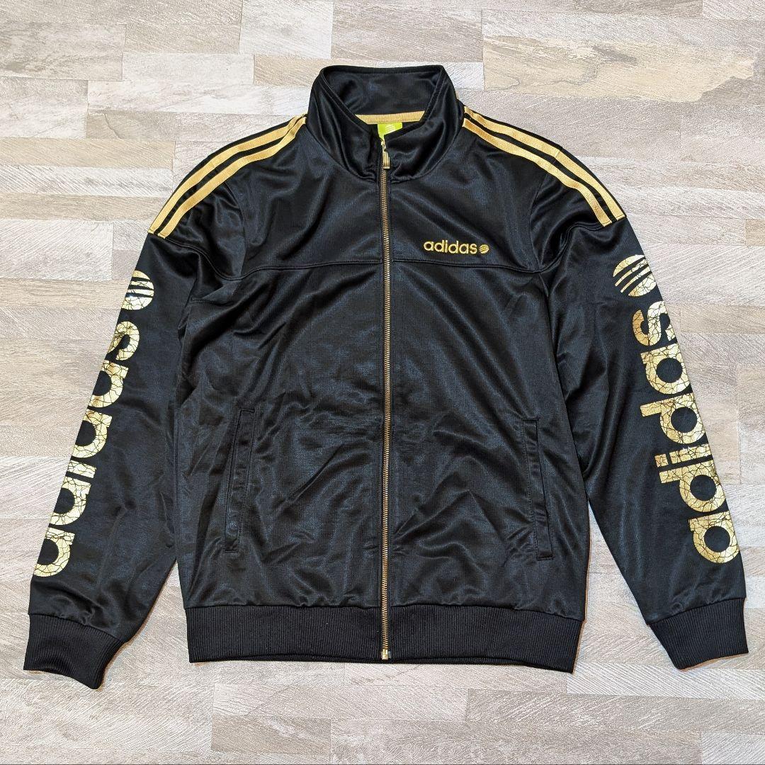 ★大寒セール★adidas サイドロゴジャージ 上下セットアップ Mサイズ