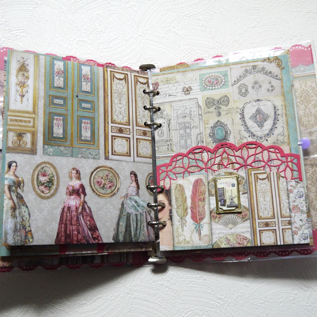 【豪華版】おすそ分けファイル❤374　A5バインダー　プリンセス