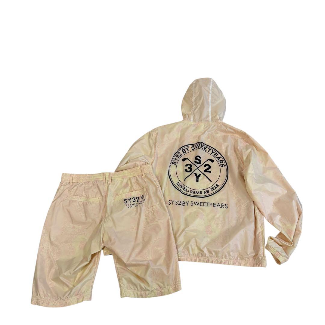 SY32 by SWEET YEARS ゴルフ　セットアップ　サイズ L 総柄