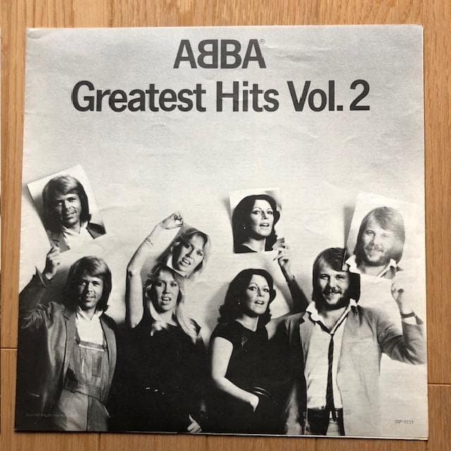 アバ『グレイテスト・ヒッツ Vol.2』国内盤 帯付 LP d951y96