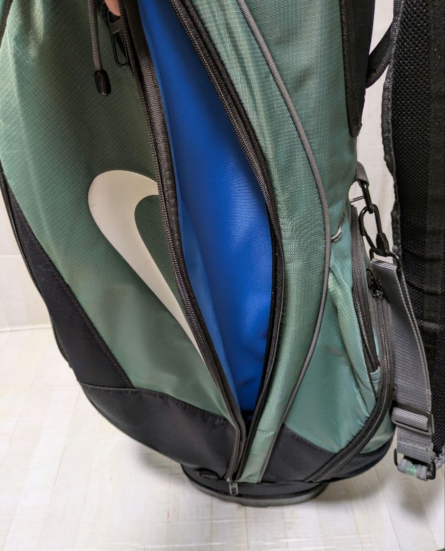 Nike キャディバッグ グリーン ✕ ブルー