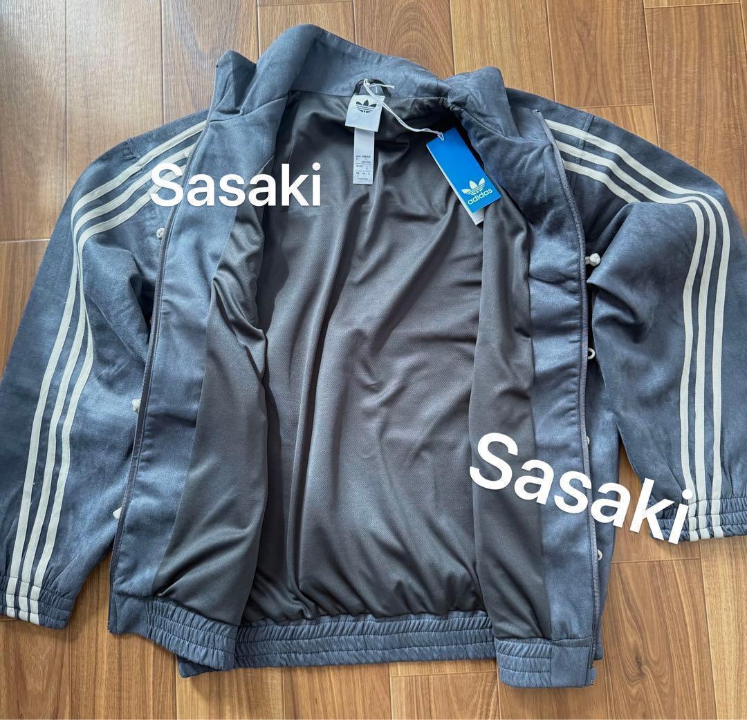 即日発送海外限定adidas Originalsスエード トラックジャケット L