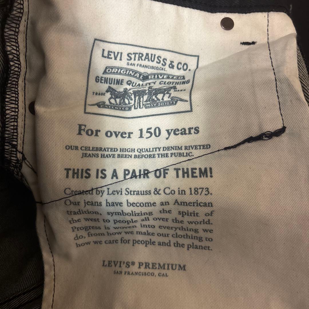 ぜ*ー様 Levi's 567 Relaxed Flare W32 L32 ブラ