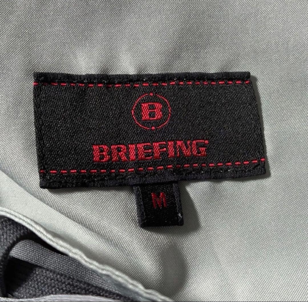 完売希少　BRIEFING グレー 3Dロゴパンツ