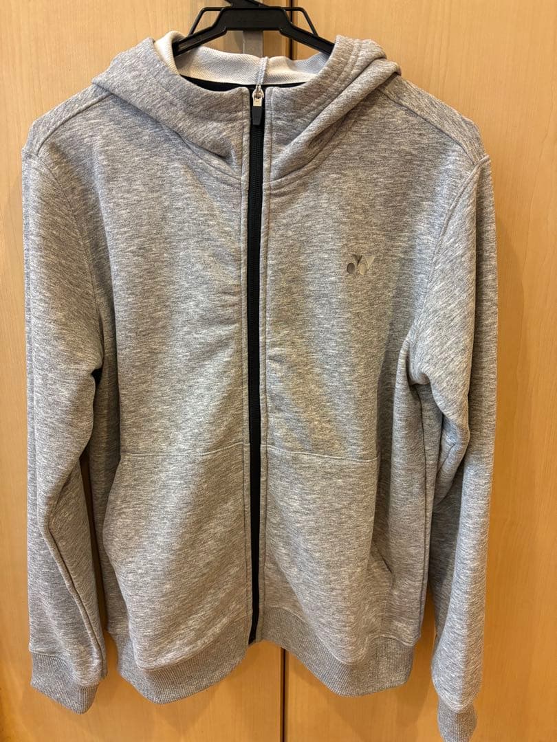 【2025春夏】　ヨネックス　スウェットパーカー　グレー　M