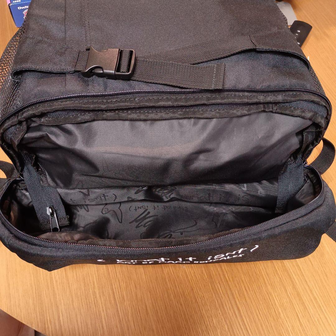 Mark Gonzales 刺繍ジャケット ブラック スケーター バックパック