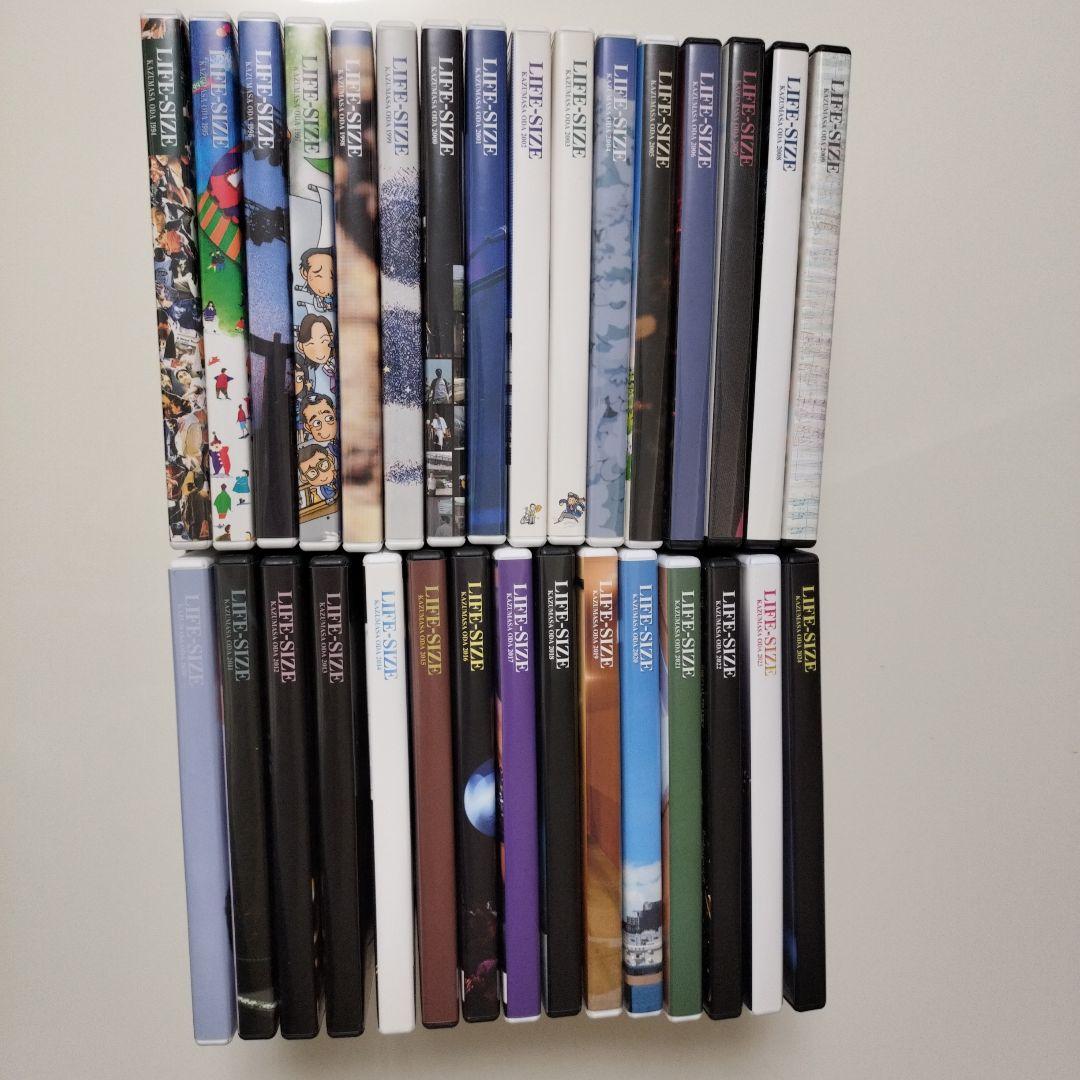 小田和正　LIFE SIZE DVD 1994〜最新2024を含む 31枚セット