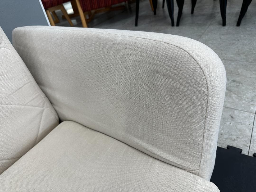 Stella　ソファベッド　肘リクライニング　アイボリー