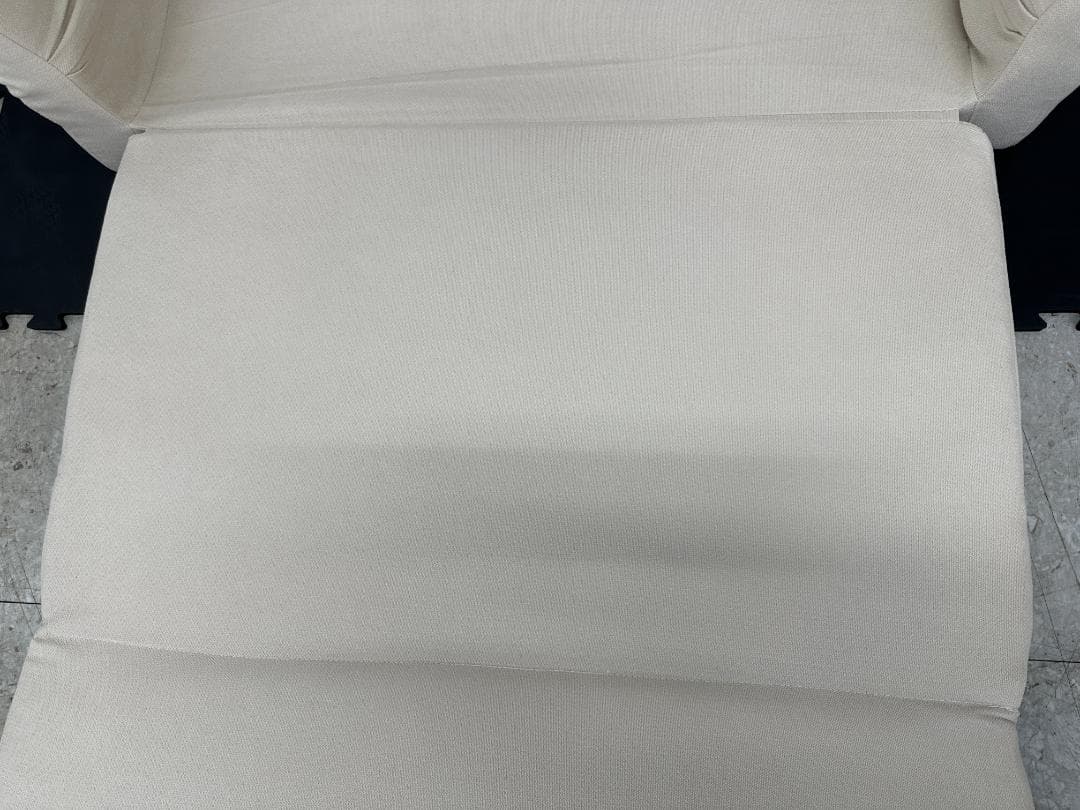 Stella　ソファベッド　肘リクライニング　アイボリー