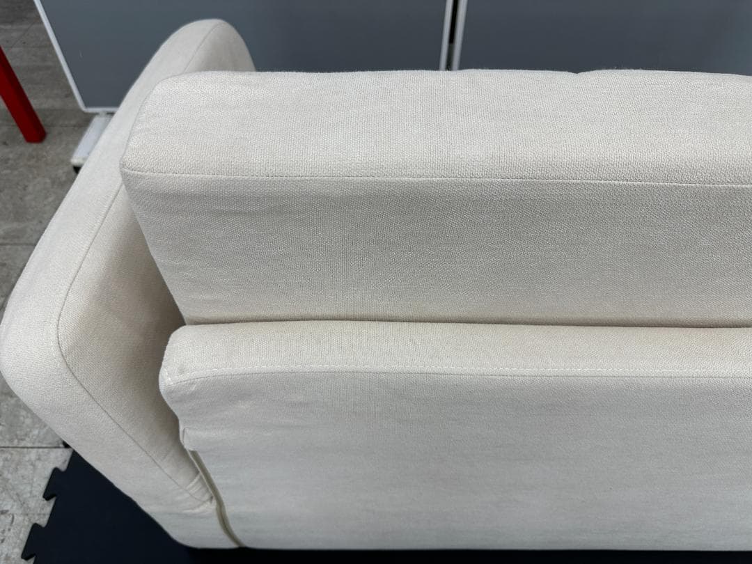 Stella　ソファベッド　肘リクライニング　アイボリー