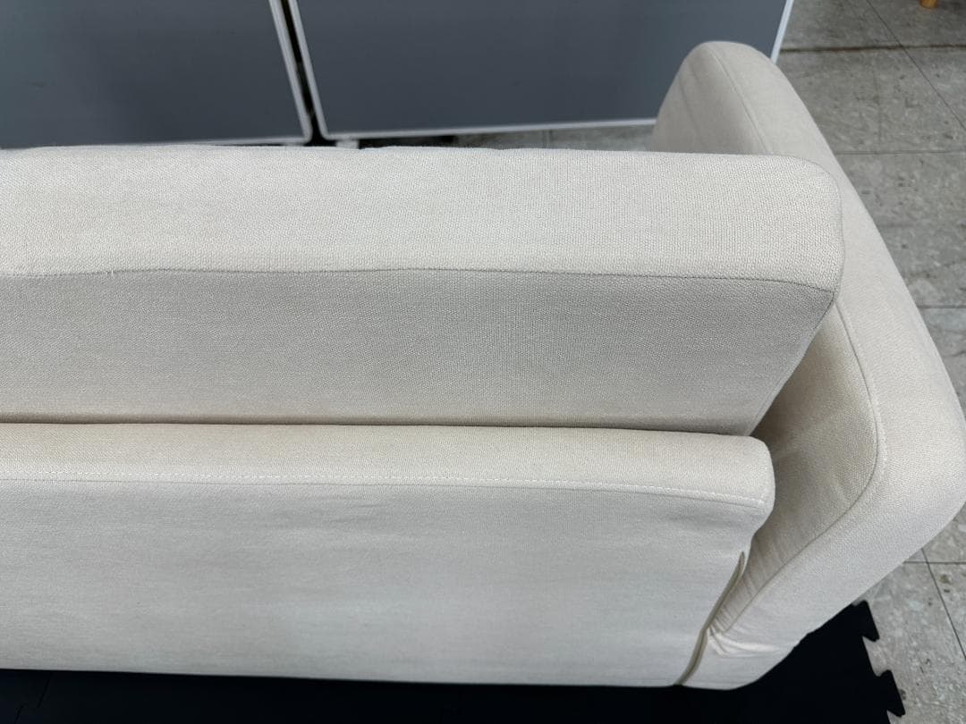 Stella　ソファベッド　肘リクライニング　アイボリー