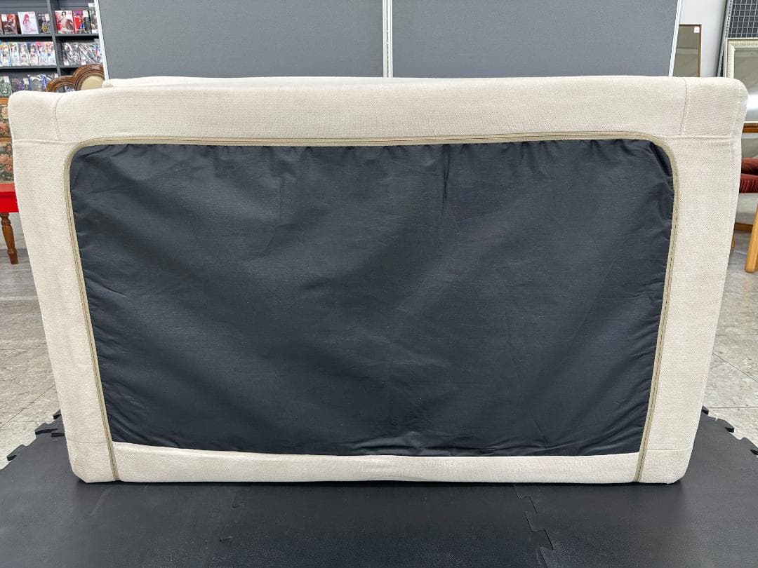 Stella　ソファベッド　肘リクライニング　アイボリー