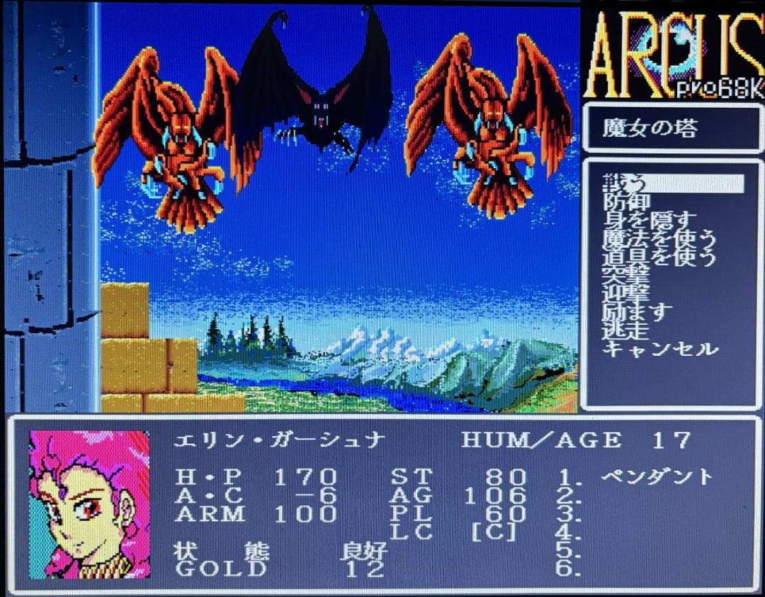 【X68000】グラナダ + 店頭オートデモ2種類同梱【ウルフチーム】