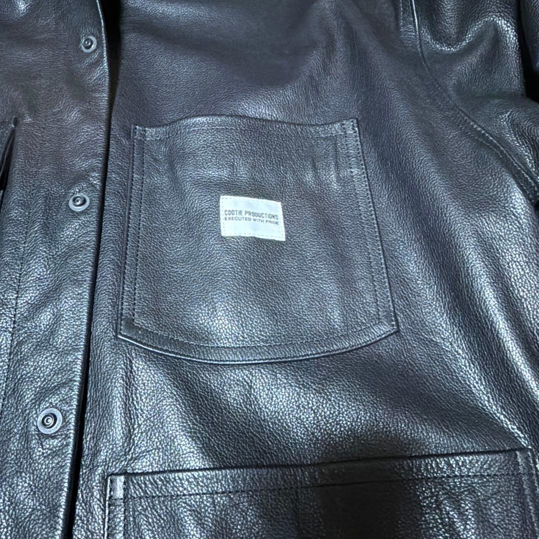 本日限定値下げ　COOTIE / Leather Coach Jacket