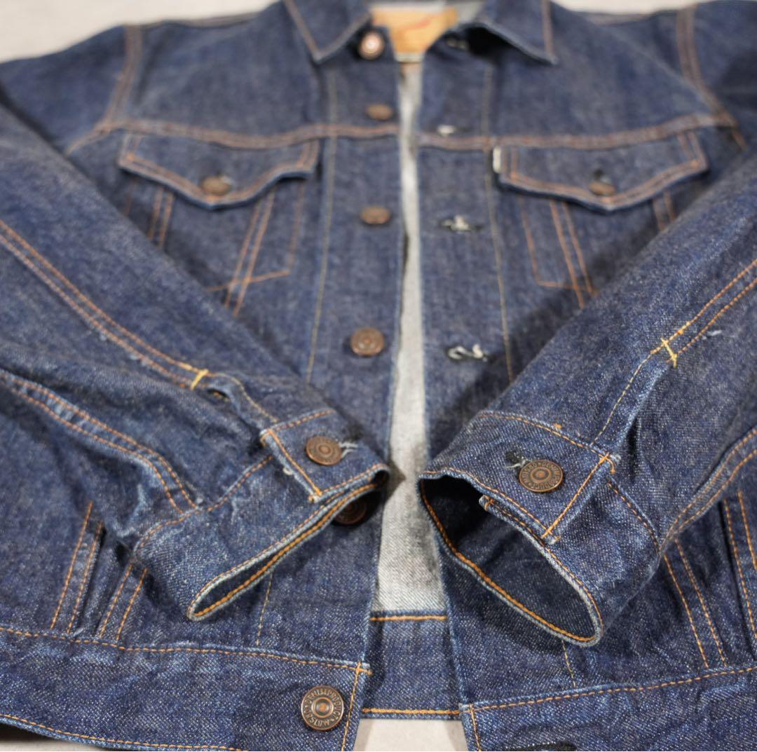 Akr　orSlow 3rd型 デニムジャケット 日本製 S 濃紺