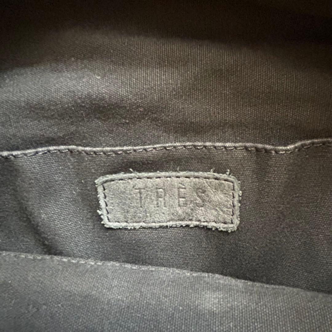 【希少】TRES トレ スタッズ トートバッグ レザー 黒 y2k