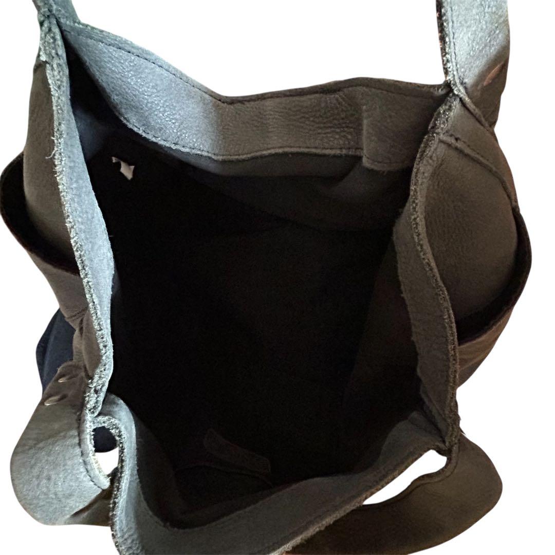 【希少】TRES トレ スタッズ トートバッグ レザー 黒 y2k