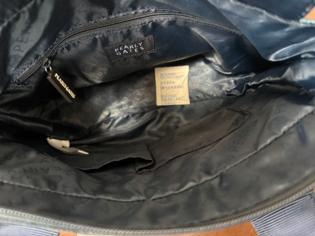 パーリーゲイツ　ブラックウォッチ柄2WAYカートバッグ　新品未使用