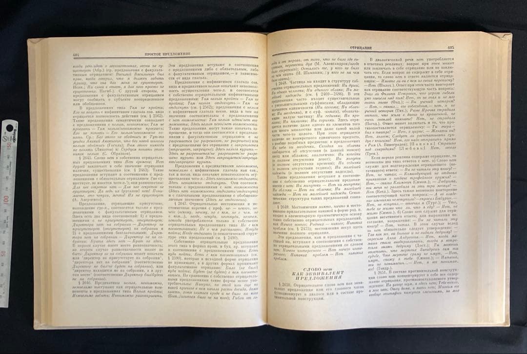 1980年　ソ連科学アカデミー版　ロシア語文法　2巻本　2巻セット