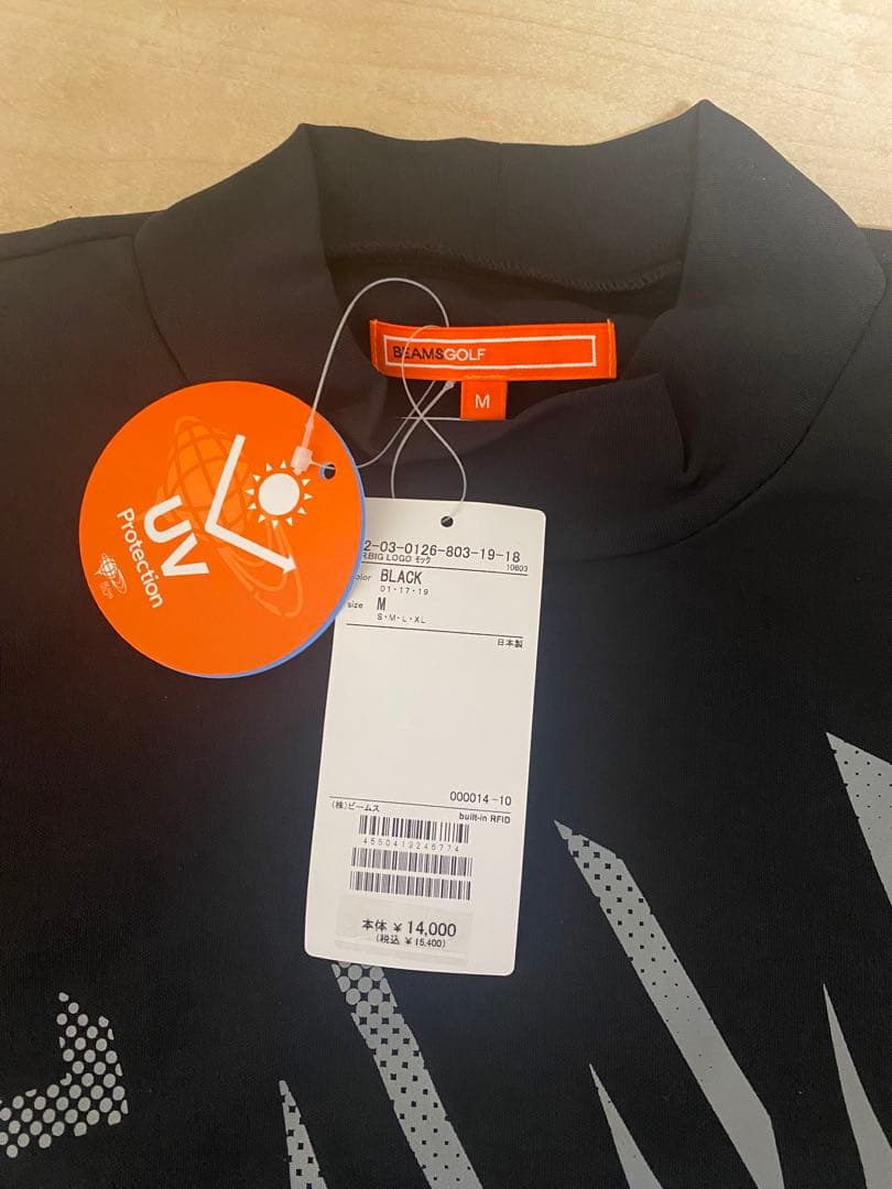 BEAMS GOLF ブラック Mサイズ シャツ