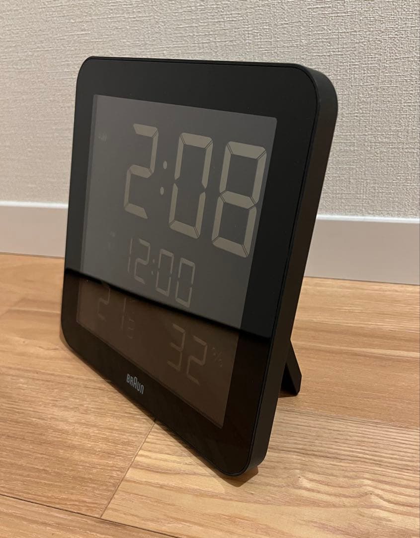 BRAUN ブラウン デジタルウォールクロック BNC014