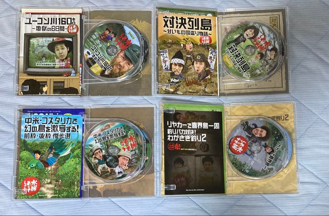 「水曜どうでしょう」DVD/BD　31本セット　※一部特典＆おまけあり