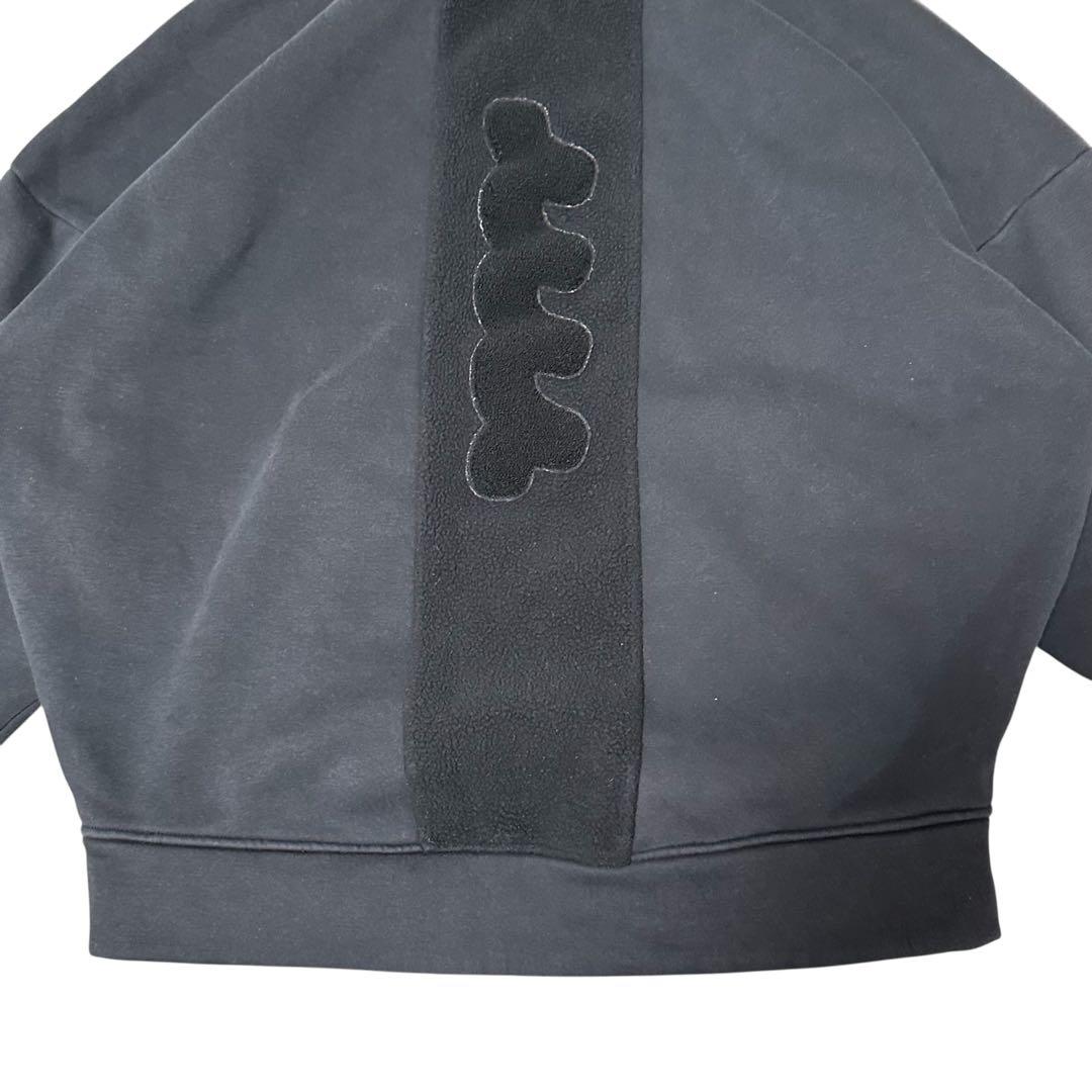 muta MARINE GOLF スウェット パーカー ブラック レディース