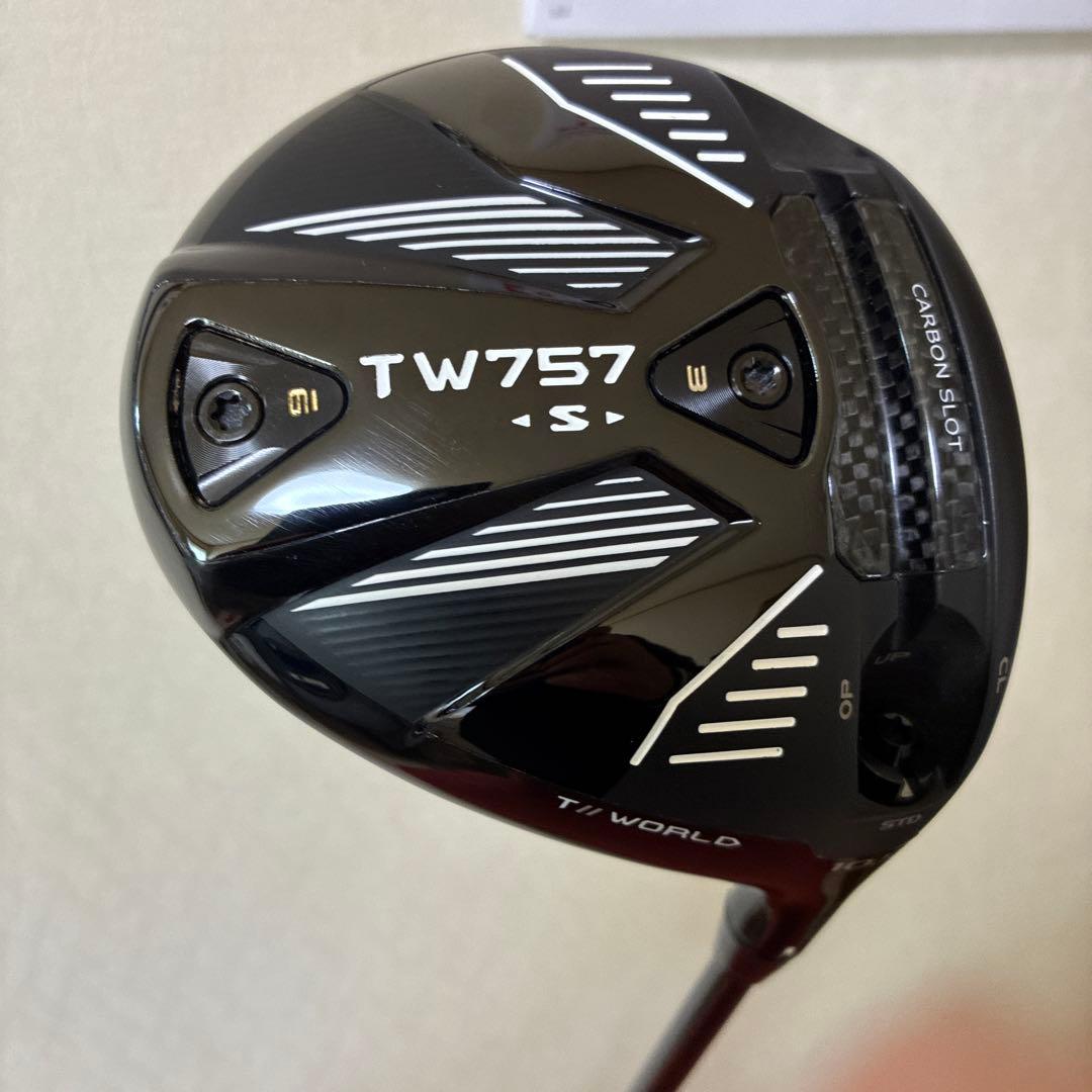 ホンマ、TW757.S ロフト10.5 FLEX-S ヘッドカバー、レンチ付き