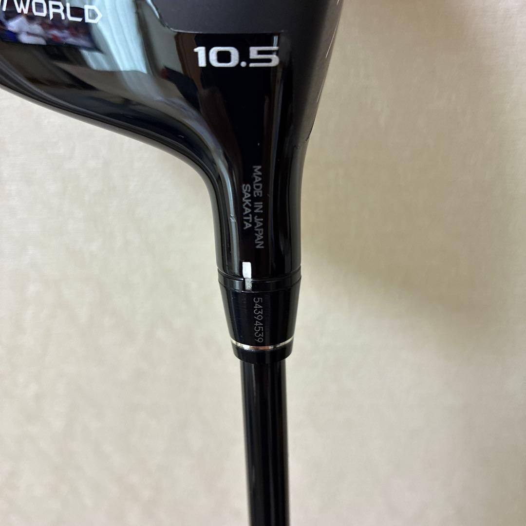 ホンマ、TW757.S ロフト10.5 FLEX-S ヘッドカバー、レンチ付き