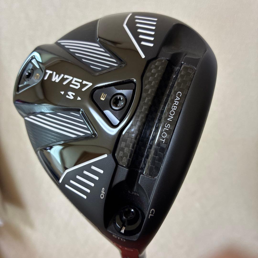 ホンマ、TW757.S ロフト10.5 FLEX-S ヘッドカバー、レンチ付き