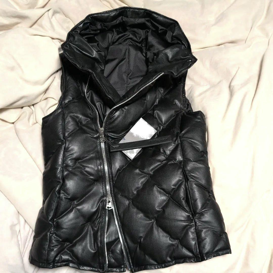 ISAMU KATAYAMA BACKLASH カンガルーレザーダウンベスト M