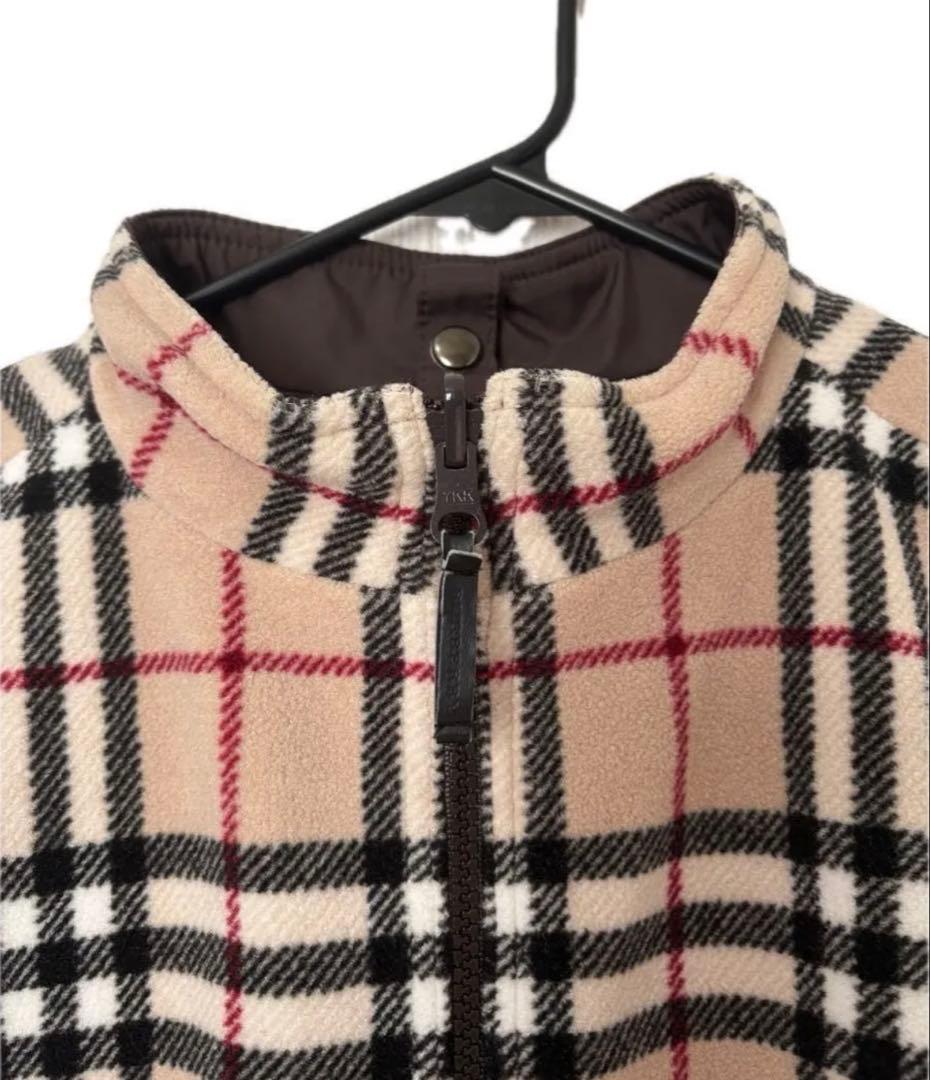 BURBERRY LONDON バーバリー リバーシブルベスト ノバチェック柄