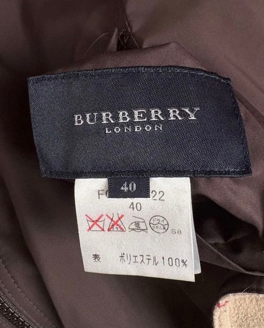 BURBERRY LONDON バーバリー リバーシブルベスト ノバチェック柄
