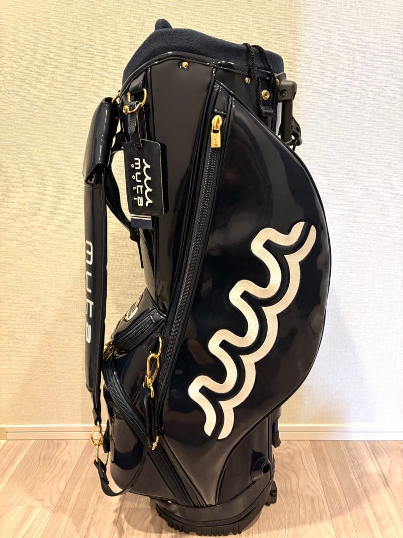 muta MARINE ムータマリン◆エナメルスタンドキャディバッグ