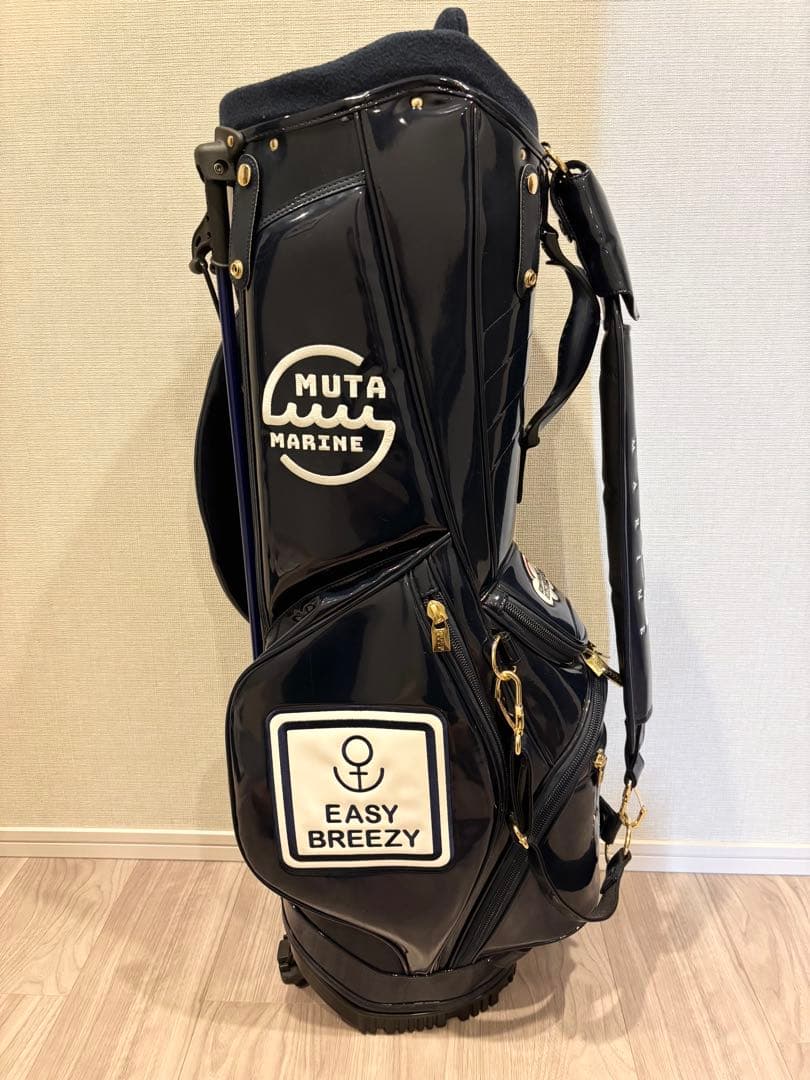 muta MARINE ムータマリン◆エナメルスタンドキャディバッグ