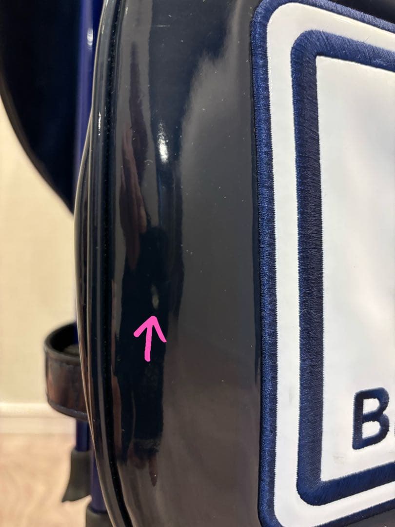 muta MARINE ムータマリン◆エナメルスタンドキャディバッグ