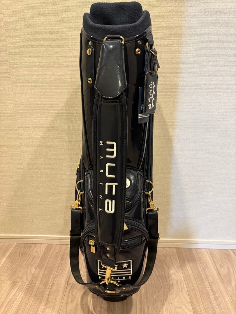 muta MARINE ムータマリン◆エナメルスタンドキャディバッグ