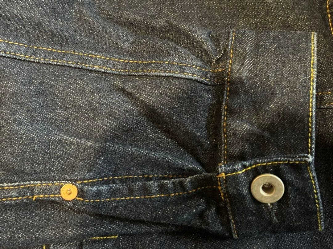 【Salt&Pepper】Ｔ－ＢＡＣＫＴＹＰＥ1デニムジャケット （XLサイズ）