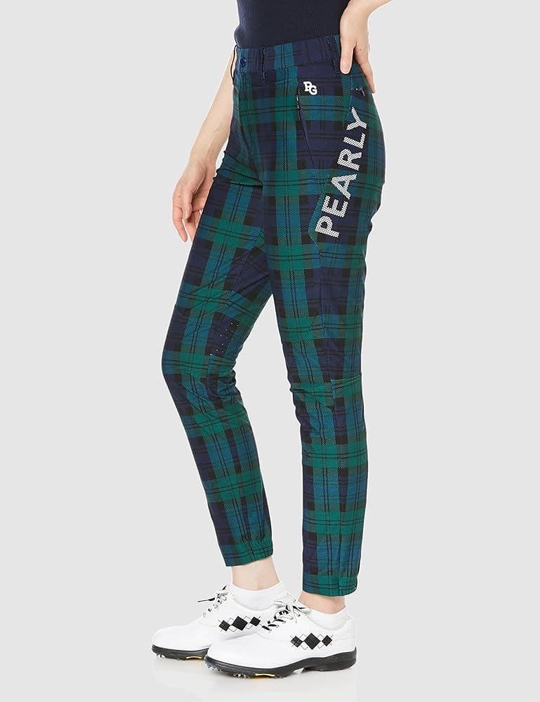 ★美品★PEARLY GATES　ブラックウォッチ　春夏　ジョガーパンツ　0